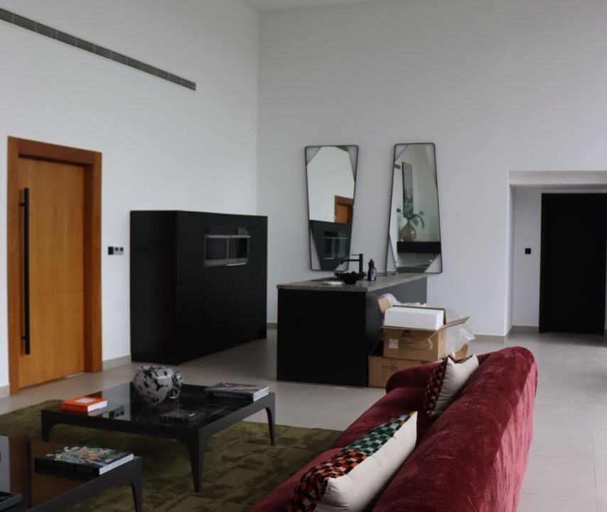 View of kitchen area
